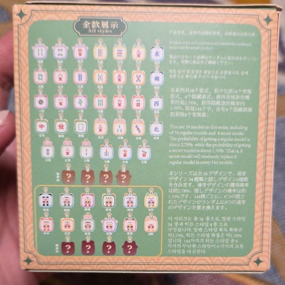 Pink and White Character Box - Picture 3 of 5